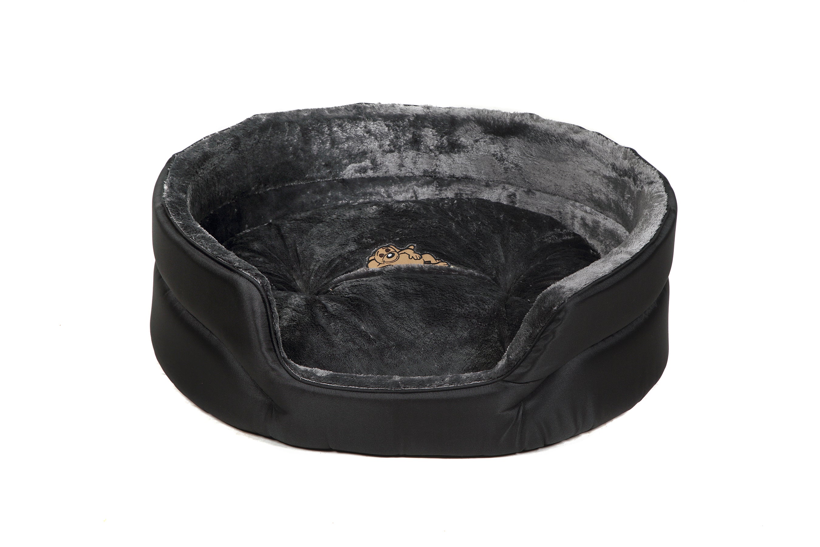 Deluxe Oval Bed Snoozzzeee Dog