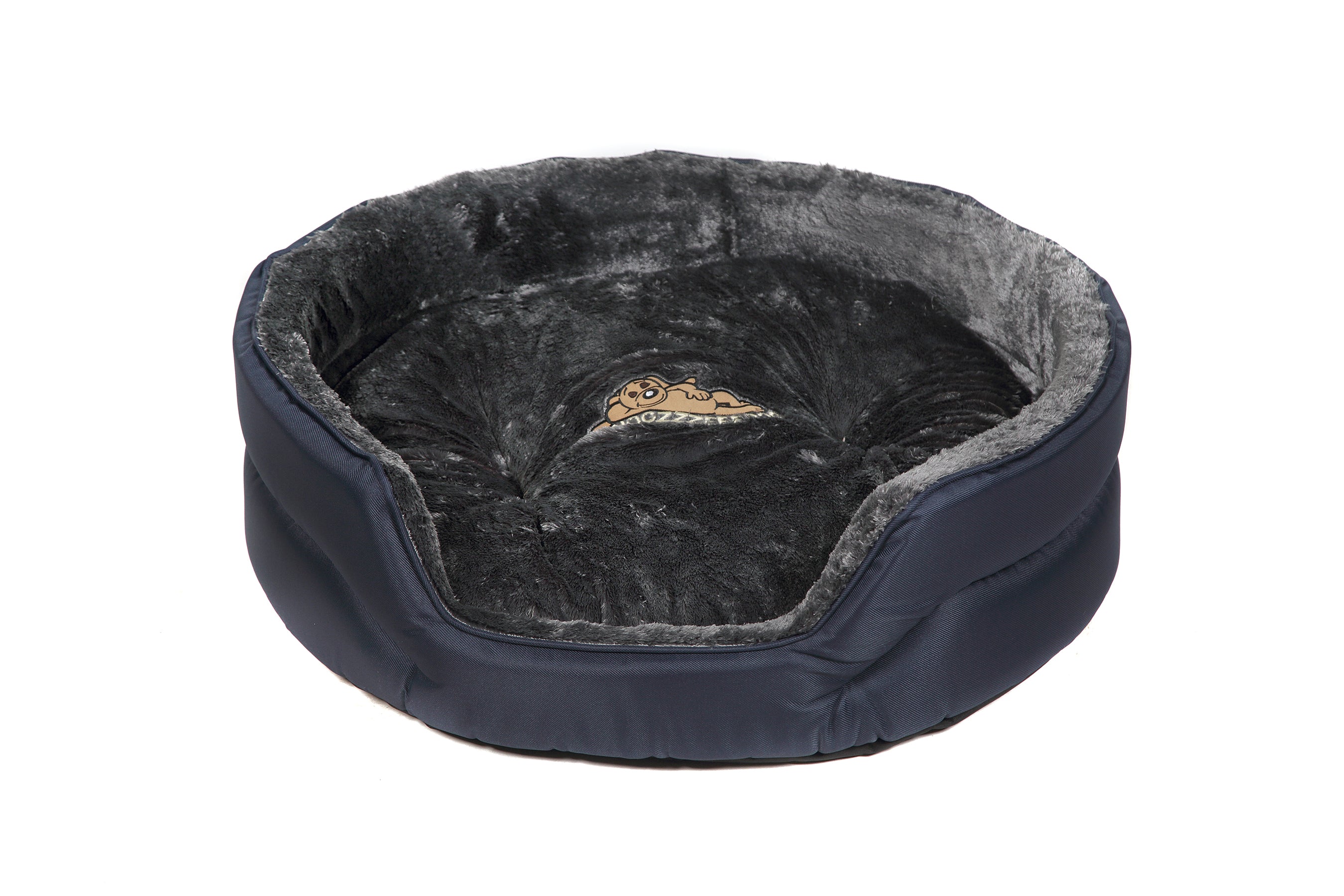 Deluxe Oval Bed Snoozzzeee Dog