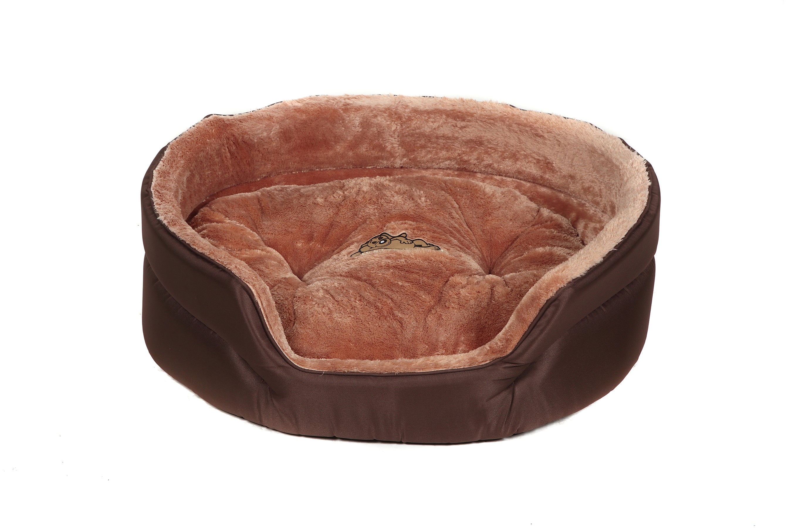 Deluxe Oval Bed Snoozzzeee Dog